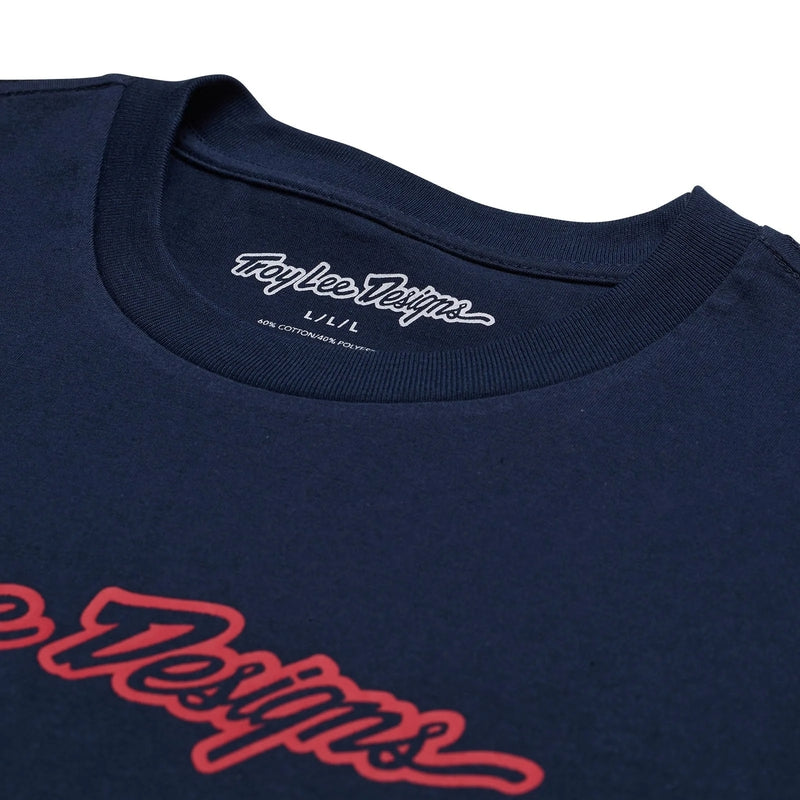TROY LEE DESIGNS Signature T-Shirt - Zwart