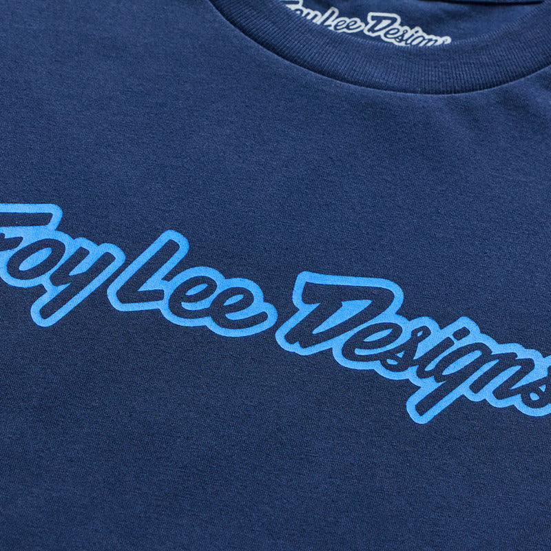 TROY LEE DESIGNS Signature T-Shirt - Zwart