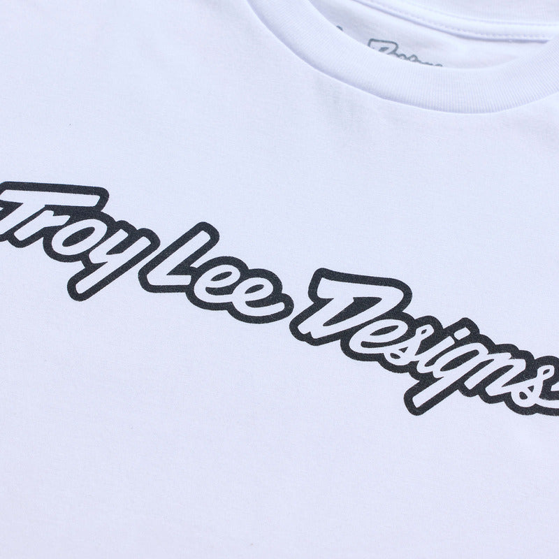 TROY LEE DESIGNS Signature T-Shirt - Zwart