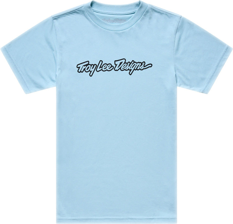 TROY LEE DESIGNS Signature Kindermaat T-Shirt - Zwart