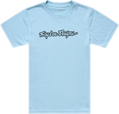 TROY LEE DESIGNS Signature Kindermaat T-Shirt - Zwart