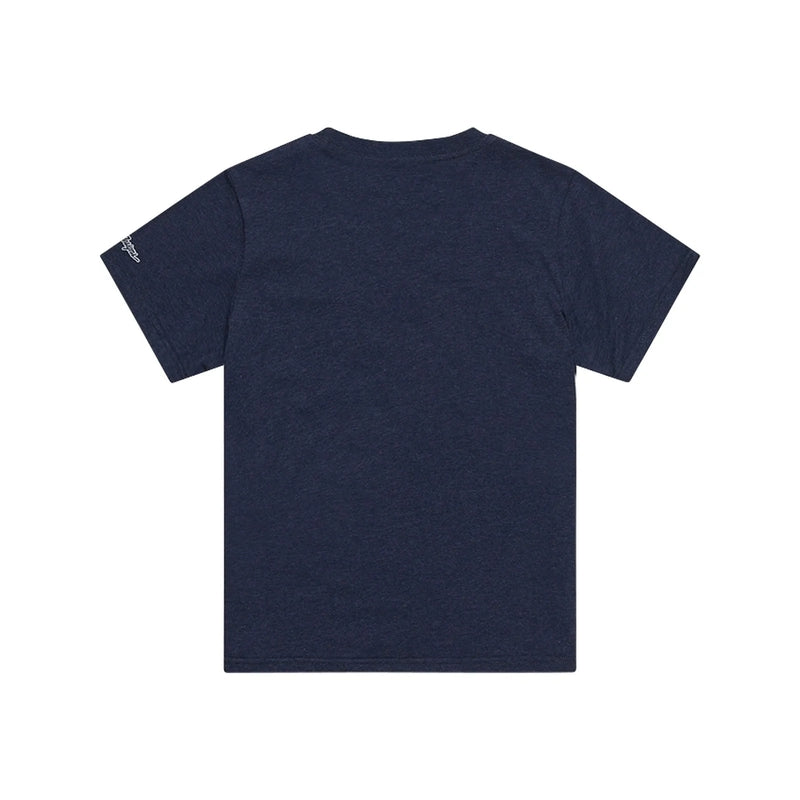 TROY LEE DESIGNS Badge Kindermaat T-Shirt - Navy Heater