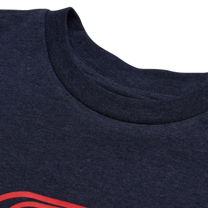 TROY LEE DESIGNS Badge Kindermaat T-Shirt - Navy Heater