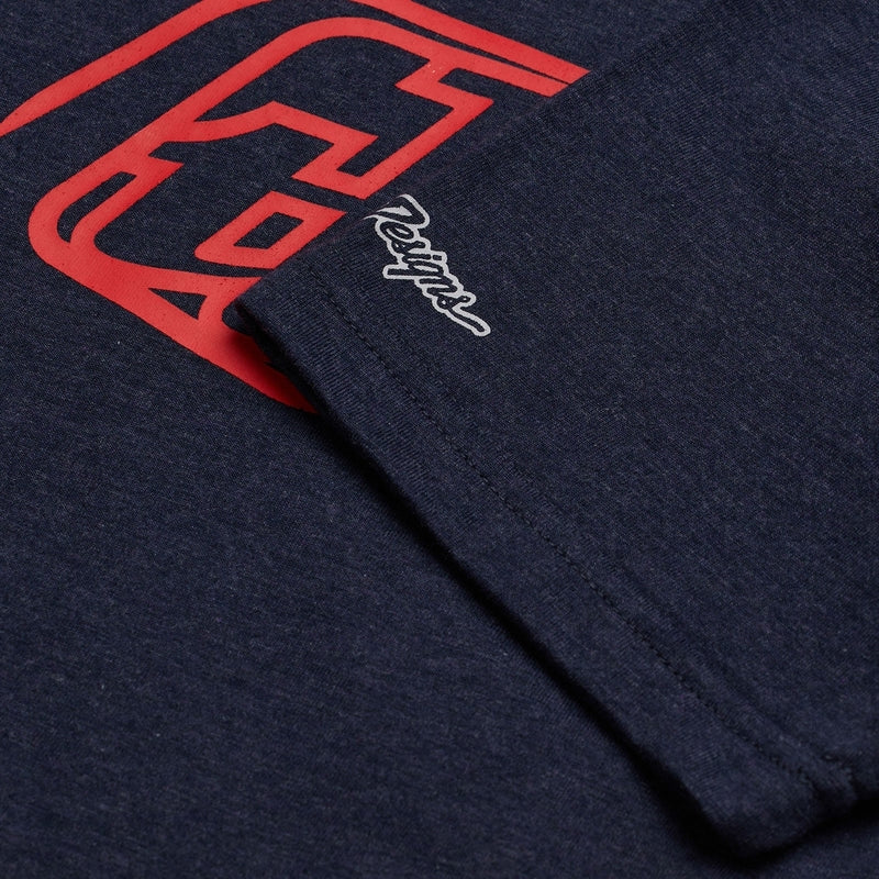 TROY LEE DESIGNS Badge Kindermaat T-Shirt - Navy Heater