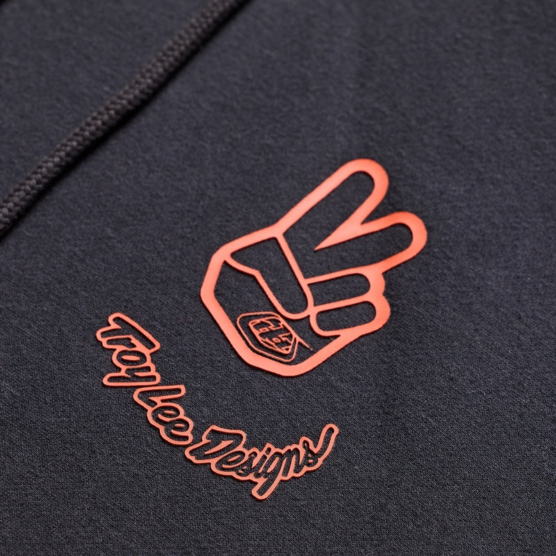 TROY LEE DESIGNS Peace Out Hoodie - Carbon