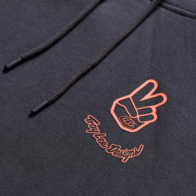 TROY LEE DESIGNS Peace Out Hoodie - Carbon