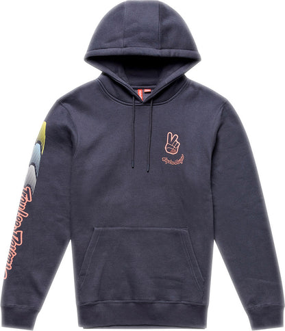 TROY LEE DESIGNS Peace Out Hoodie - Carbon