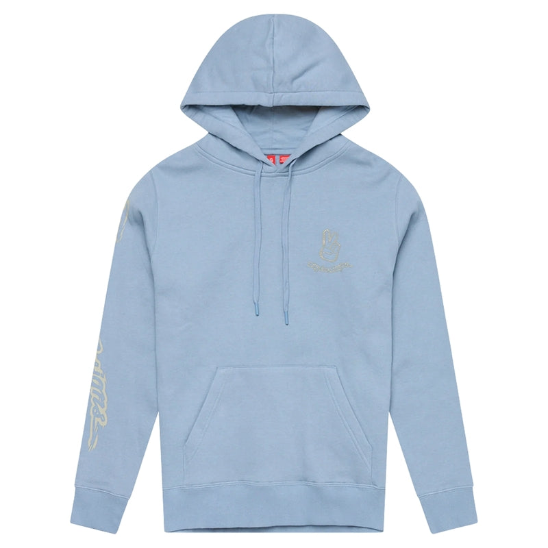 TROY LEE DESIGNS Peace Out Women Dames hoodie - Smoke Blue