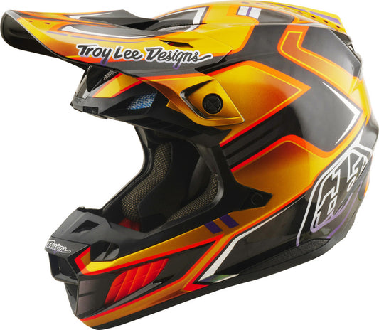 TROY LEE DESIGNS SE5 Carbon Mips Helmet - Crest Gold