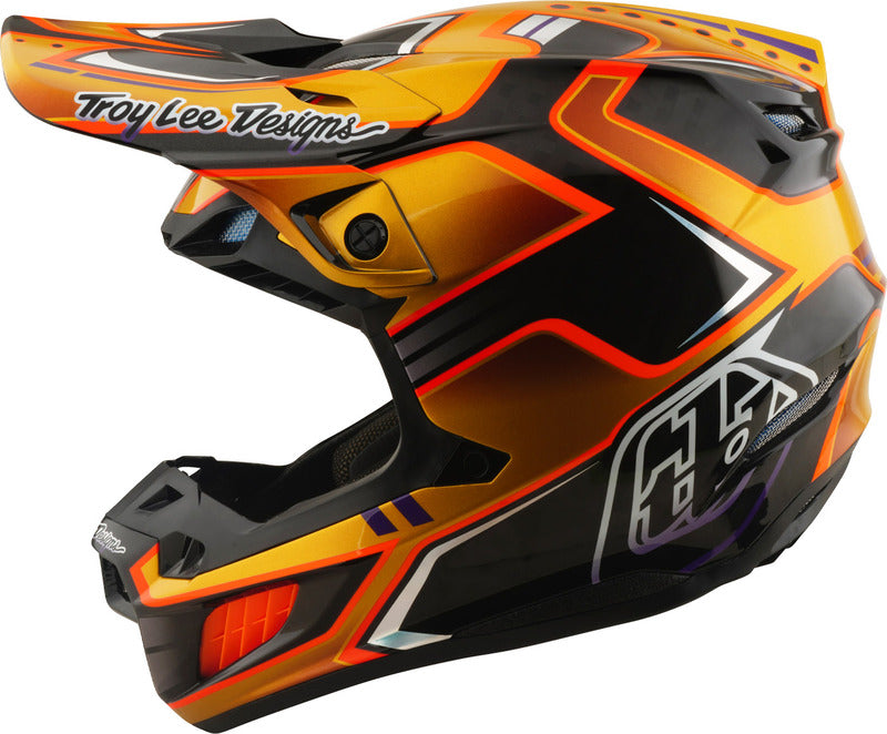 TROY LEE DESIGNS SE5 Carbon Mips Helmet - Crest Gold