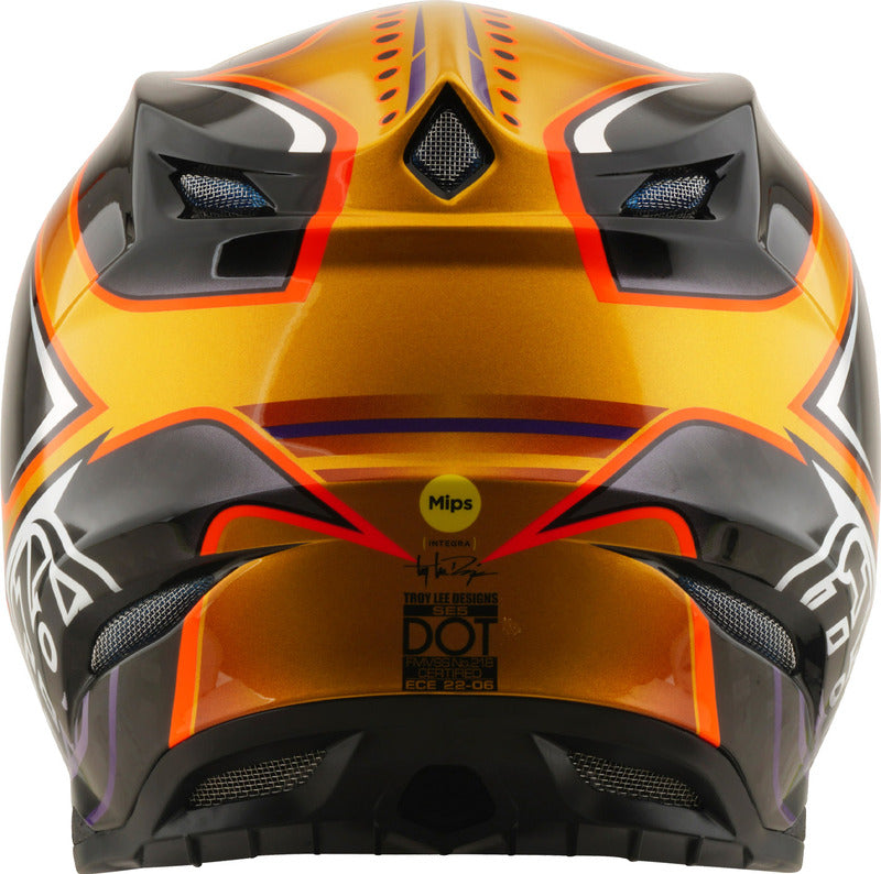 TROY LEE DESIGNS SE5 Carbon Mips Helmet - Crest Gold