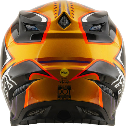 TROY LEE DESIGNS SE5 Carbon Mips Helmet - Crest Gold