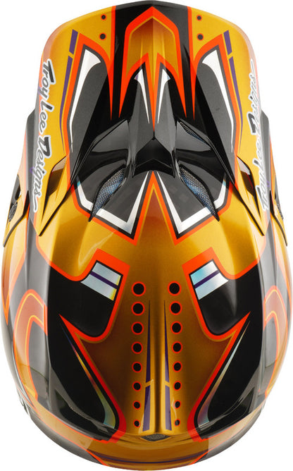 TROY LEE DESIGNS SE5 Carbon Mips Helmet - Crest Gold