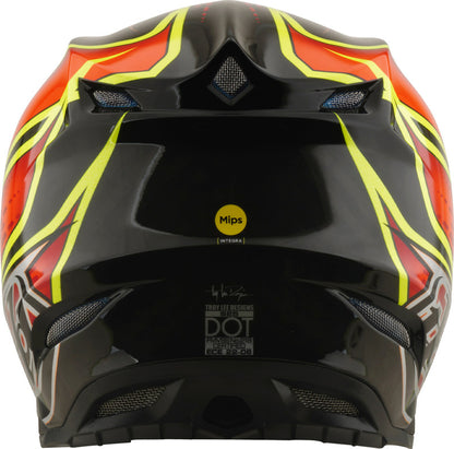 TROY LEE DESIGNS SE5 Carbon Mips Helmet - Wings Red