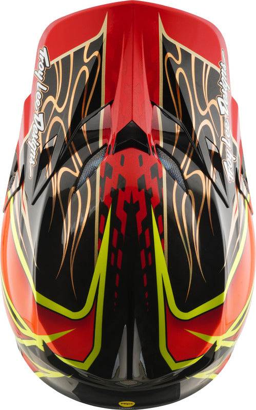 TROY LEE DESIGNS SE5 Carbon Mips Helmet - Wings Red
