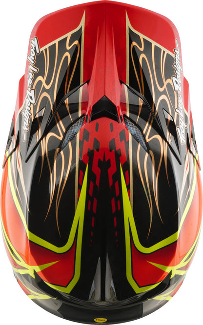 TROY LEE DESIGNS SE5 Carbon Mips Helmet - Wings Red