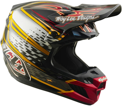 TROY LEE DESIGNS SE5 Composite Mips Helmet - Wings Black