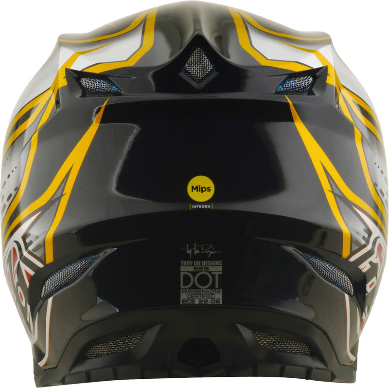 TROY LEE DESIGNS SE5 Composite Mips Helmet - Wings Black
