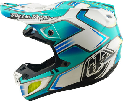 TROY LEE DESIGNS SE5 Composite Mips Helmet - Crest Real Teal