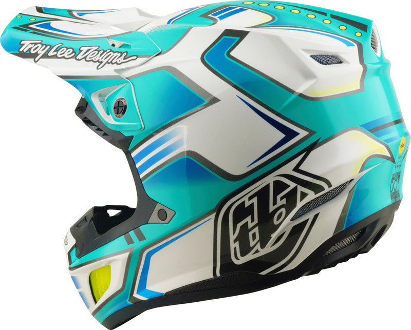 TROY LEE DESIGNS SE5 Composite Mips Helmet - Crest Real Teal