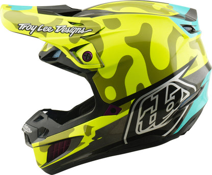 TROY LEE DESIGNS SE5 Composite Mips Helmet - Myth Flo Yellow
