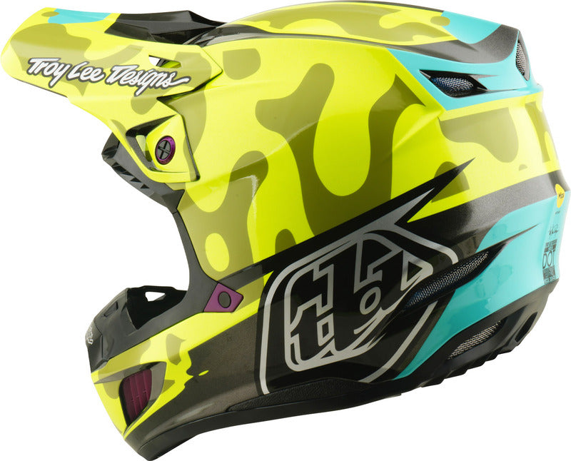TROY LEE DESIGNS SE5 Composite Mips Helmet - Myth Flo Yellow