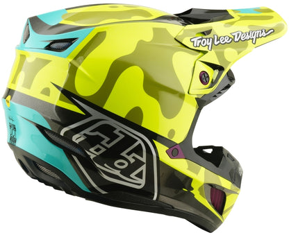 TROY LEE DESIGNS SE5 Composite Mips Helmet - Myth Flo Yellow