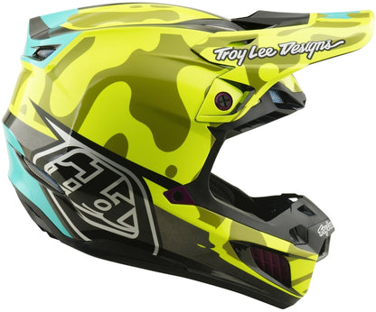 TROY LEE DESIGNS SE5 Composite Mips Helmet - Myth Flo Yellow