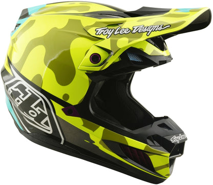 TROY LEE DESIGNS SE5 Composite Mips Helmet - Myth Flo Yellow
