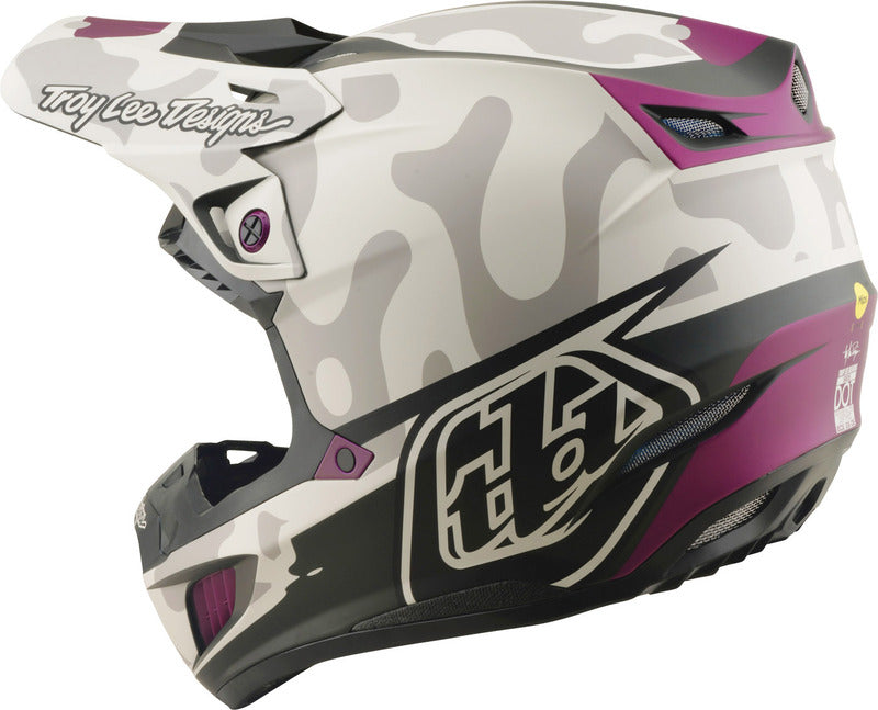 TROY LEE DESIGNS SE5 Composite Mips Helmet - Myth Flo Yellow