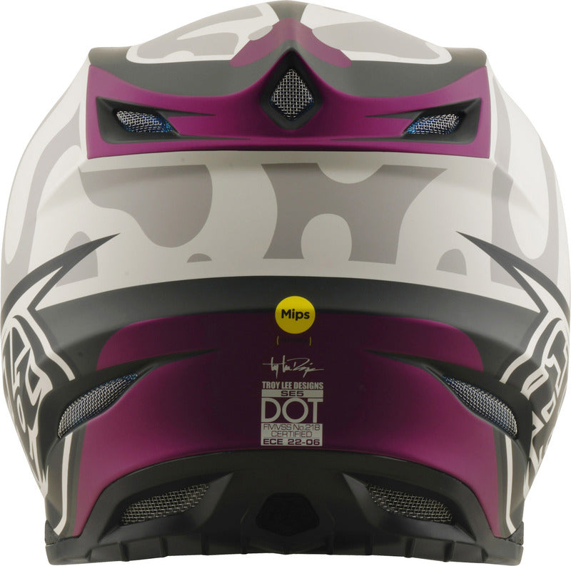 TROY LEE DESIGNS SE5 Composite Mips Helmet - Myth Flo Yellow
