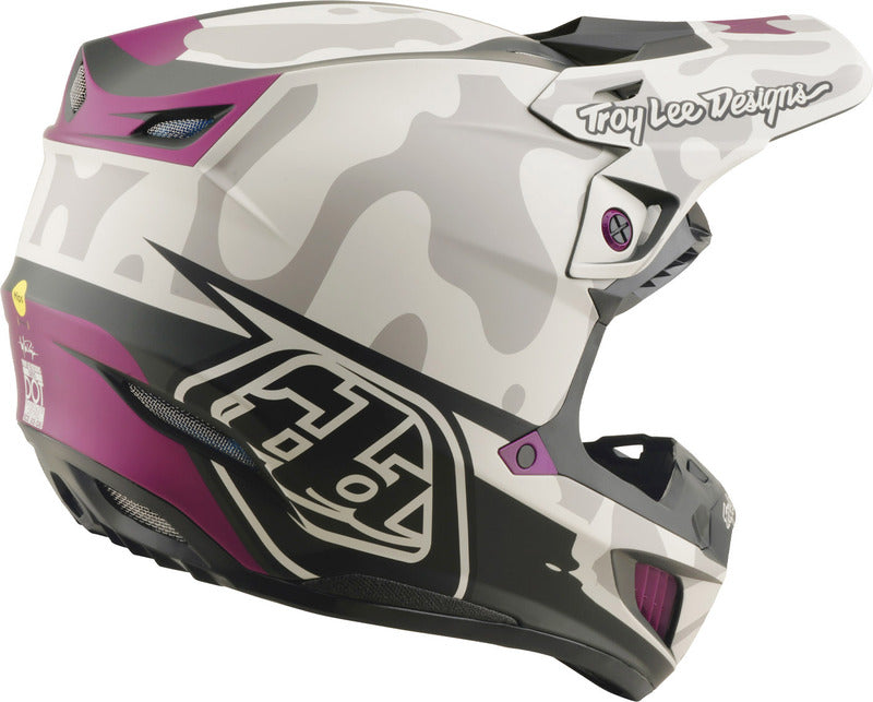 TROY LEE DESIGNS SE5 Composite Mips Helmet - Myth Flo Yellow