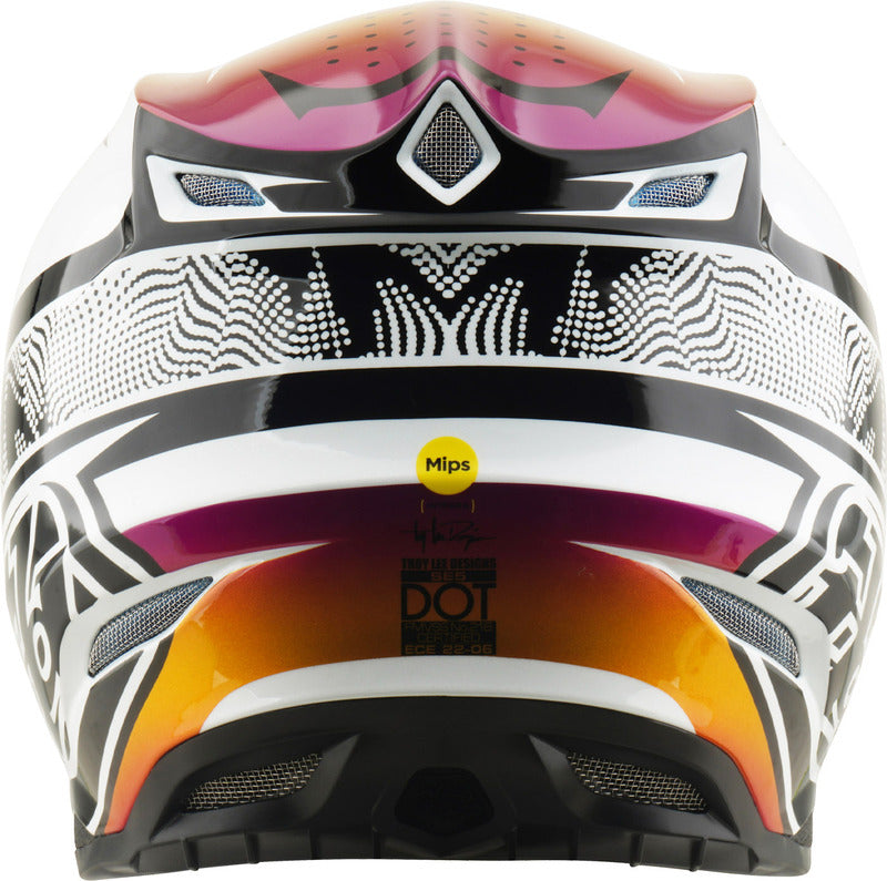TROY LEE DESIGNS SE5 Composite Mips Helmet - Lined Up Black