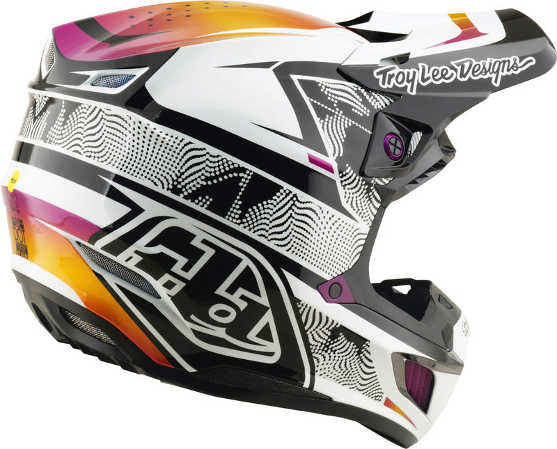 TROY LEE DESIGNS SE5 Composite Mips Helmet - Lined Up Black