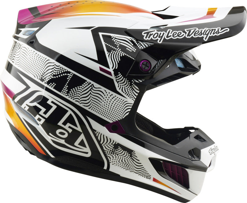 TROY LEE DESIGNS SE5 Composite Mips Helmet - Lined Up Black