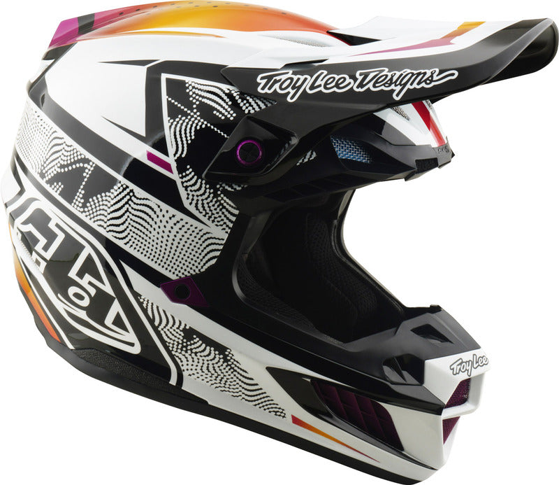 TROY LEE DESIGNS SE5 Composite Mips Helmet - Lined Up Black