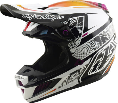 TROY LEE DESIGNS SE5 Composite Mips Helmet - Lined Up Black