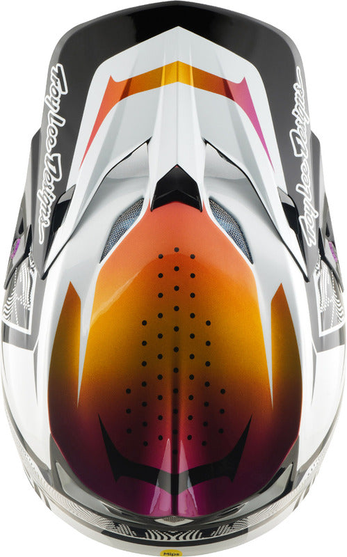 TROY LEE DESIGNS SE5 Composite Mips Helmet - Lined Up Black