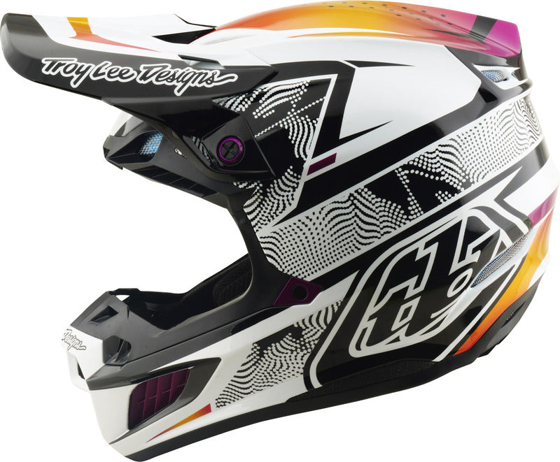 TROY LEE DESIGNS SE5 Composite Mips Helmet - Lined Up Black