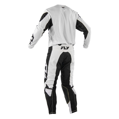 FLY RACING Kinetic Mesh Broek – Wit / Zwart