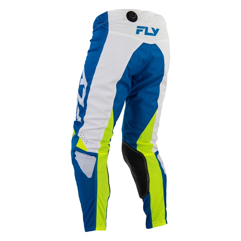 FLY RACING Kinetic Mesh Broek – Wit / Zwart