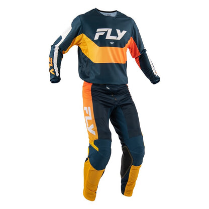 FLY RACING Kinetic Mesh Broek – Wit / Zwart