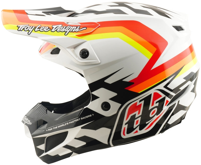 TROY LEE DESIGNS SE5 Polycarbonate Mips Helm – Dash Orange