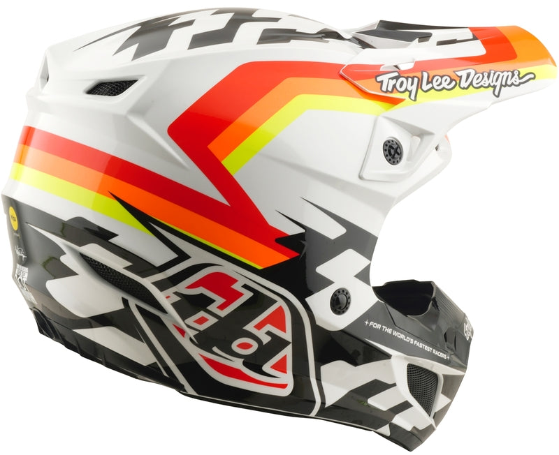 TROY LEE DESIGNS SE5 Polycarbonate Mips Helm – Dash Orange