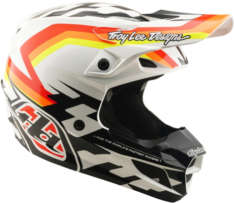 TROY LEE DESIGNS SE5 Polycarbonate Mips Helm – Dash Orange