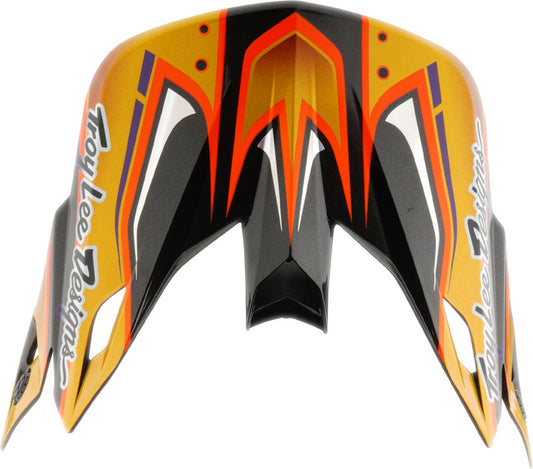 TROY LEE DESIGNS SE5 Carbon Peak - Crest Gold