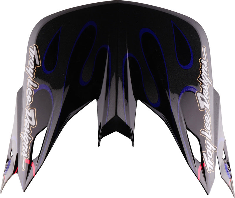 TROY LEE DESIGNS SE5 Carbon Peak - Overspray Black/Gold