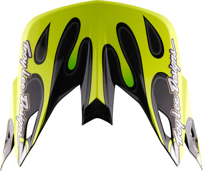 TROY LEE DESIGNS SE5 Carbon Peak - Overspray Black/Gold