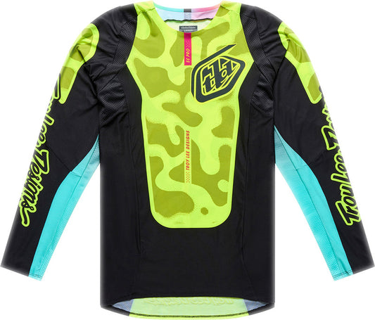 TROY LEE DESIGNS SE Pro Youth Jersey - Myth Black/Flo Yellow