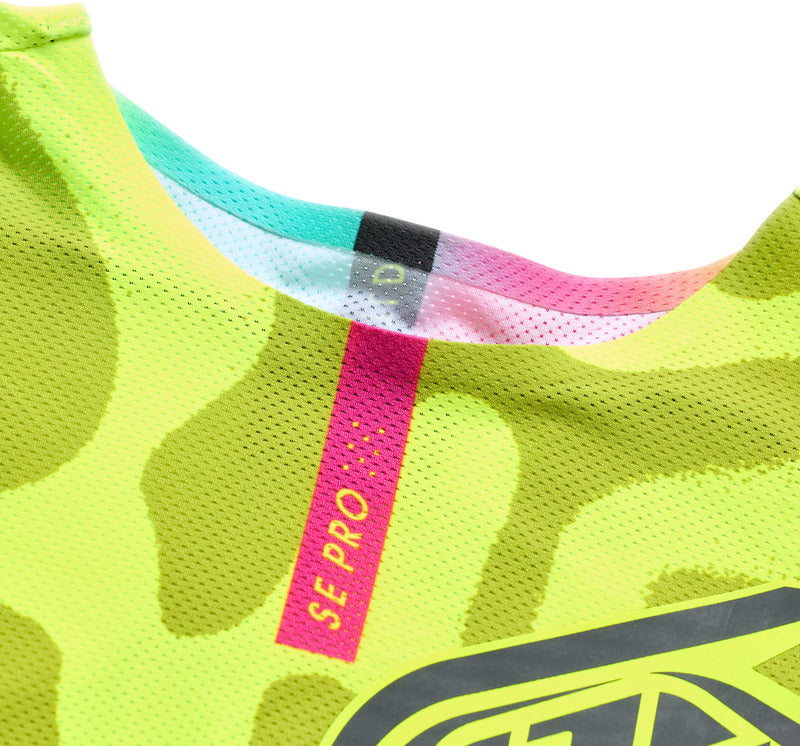 TROY LEE DESIGNS SE Pro Youth Jersey - Myth Black/Flo Yellow